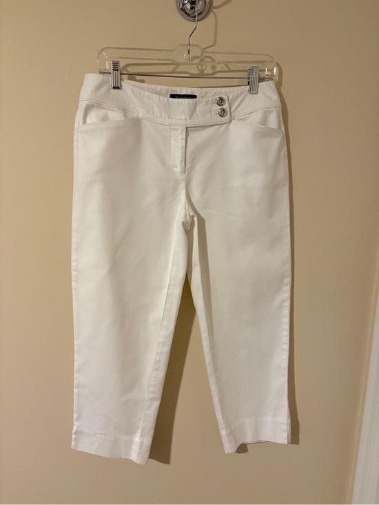 White House Black Market Pants - White House Black Market Women's White Capris
